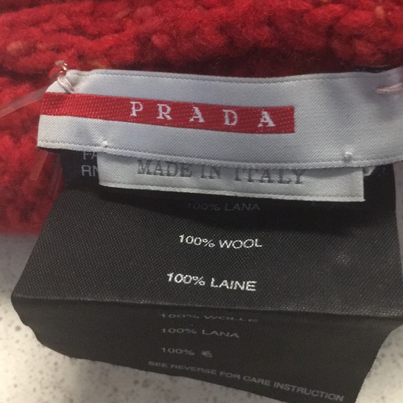 Prada Pom Pom Beanie - Picture 4 of 5
